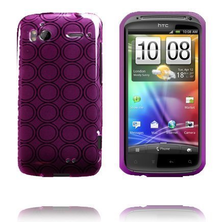 Amazona Violetti Htc Sensation Silikonikuori