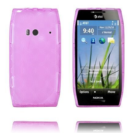 Amazona Violetti Nokia X7 Silikonikuori