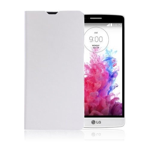 Amdrup Lg G4s Nahkakotelo Standillä Valkoinen