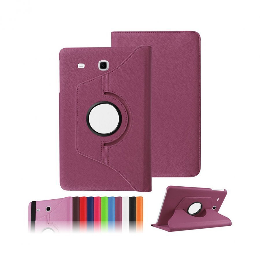 Amdrup Samsung Galaxy Tab A 7.0 Kääntyvä Nahkakotelo Violetti