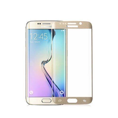 Amorus Karkaistu Lasi Näytönsuoja Samsung Galaxy S6 Edge Plus Kulta