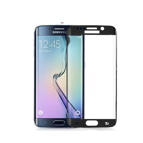 Amorus Karkaistu Lasi Näytönsuoja Samsung Galaxy S6 Edge Plus Musta