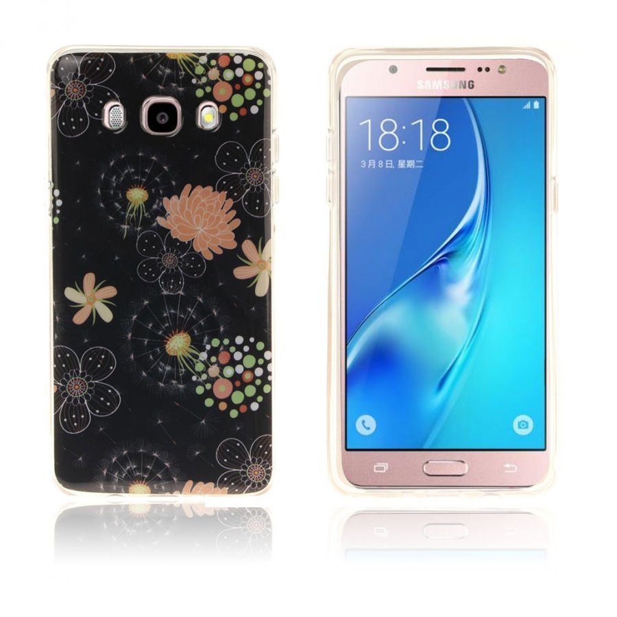 Ancher Imd Samsung Galaxy J5 2016 Joustava Kuori Kauniit Kukat