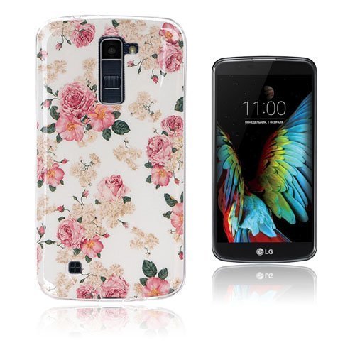 Ancher Lg K10 Tpu Kuori Tuoreita Kukkia