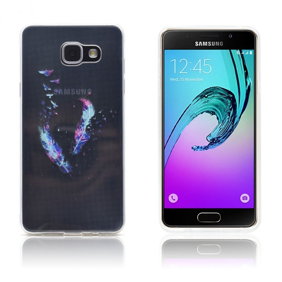 Ancher Samsung Galaxy A3 2016 Kuori Sulkia Ja Lintuja