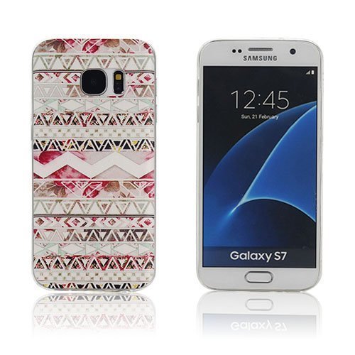 Ancher Samsung Galaxy S7 Ohut Kuori Geometrinen