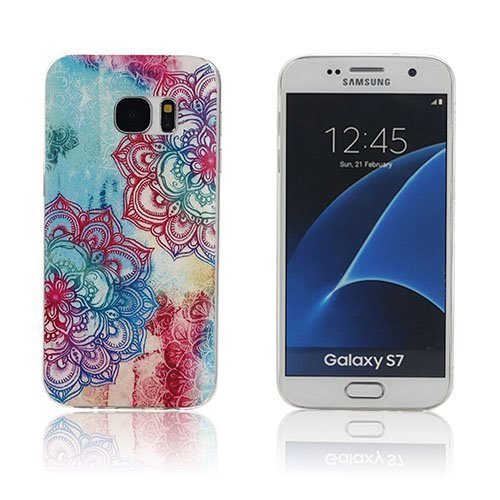 Ancher Samsung Galaxy S7 Ohut Kuori Henna Lootus