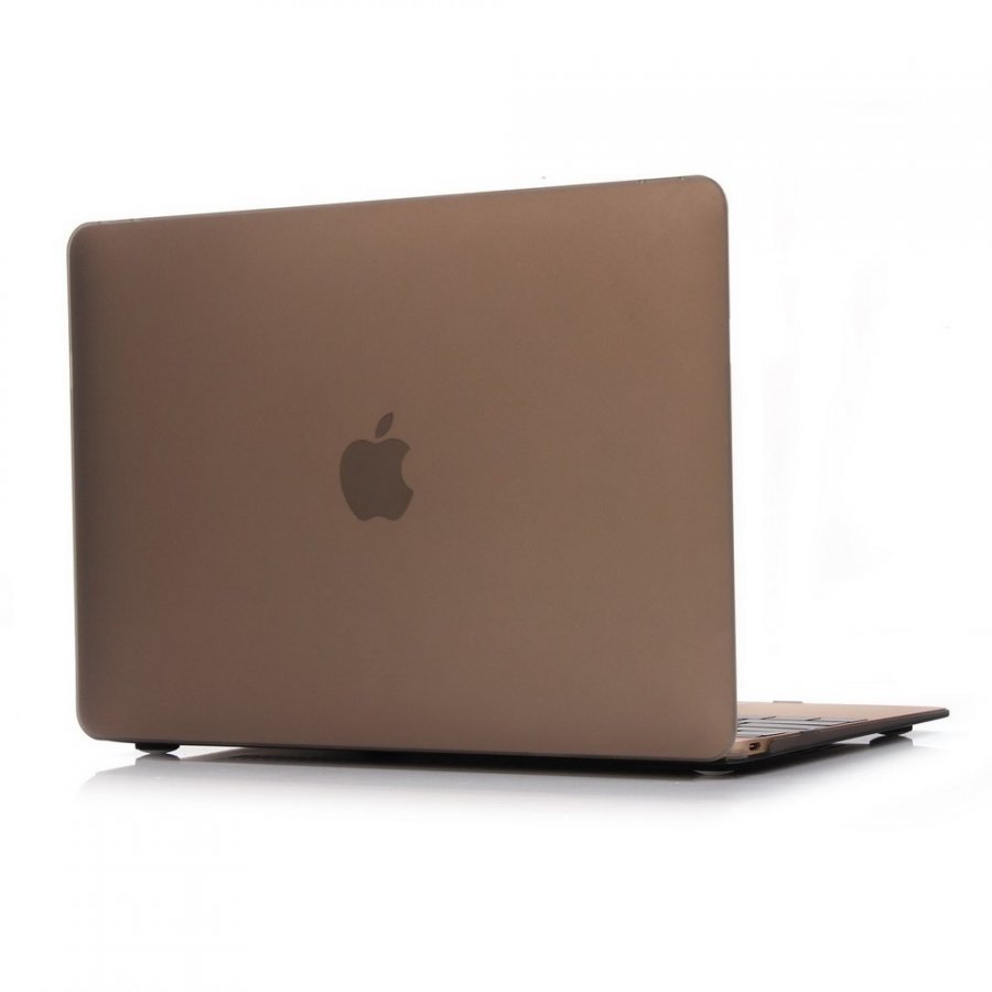 Ancker Macbook 12-Inch 2015 Retina Display Nahkakotelo Korttitaskuilla Matte Harmaa