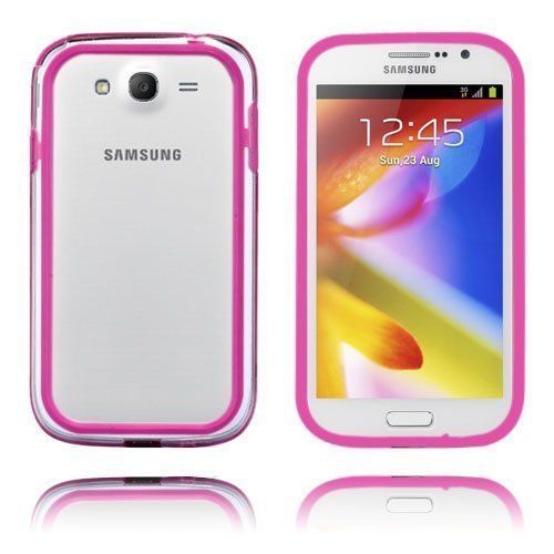 Anti-Shock Tummanpinkki Samsung Galaxy Grand Duos Bumper