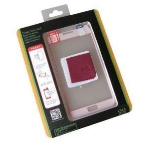 Anti- fingerprint color film MERCURY 2in1 Samsung N7000 Galaxy Note dark pink