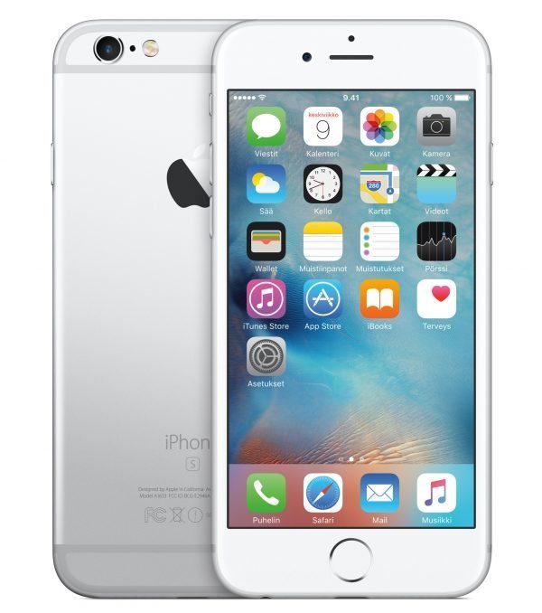 Apple Iphone 6s 64gb Silver Puhelin