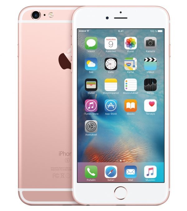 Apple Iphone 6s Plus 128 Gt Rose Gold Puhelin