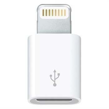 Apple Lightning / Micro-USB -Sovitin MD820ZM/A iPhone 6 / 6S iPad Pro Valkoinen