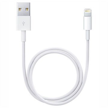 Apple Lightning/USB-kaapeli ME291ZM/A Bulkki 0.5m Valkoinen