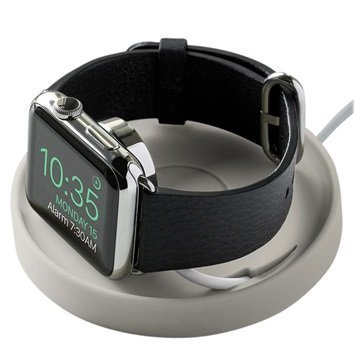 Apple Watch Bluelounge Kosta Latausasema Vaaleanharmaa