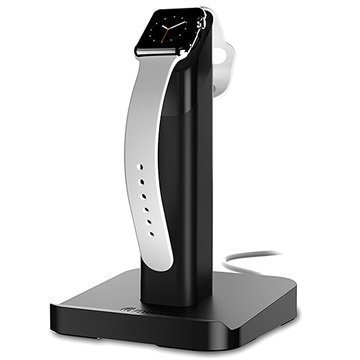 Apple Watch Griffin WatchStand Kelloteline Latausjalusta Musta