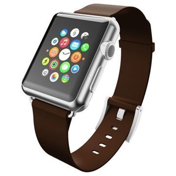 Apple Watch Incipio Premium Nahkaranneke 38mm Espresso