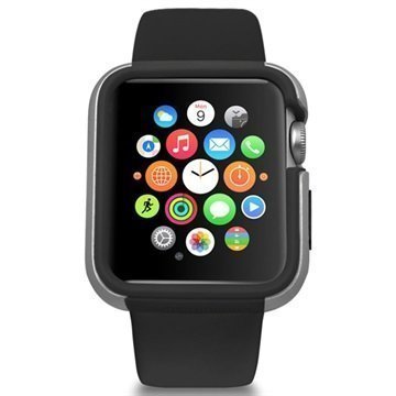 Apple Watch Ozaki O!Coat Shockband Suojakotelo 42mm Musta