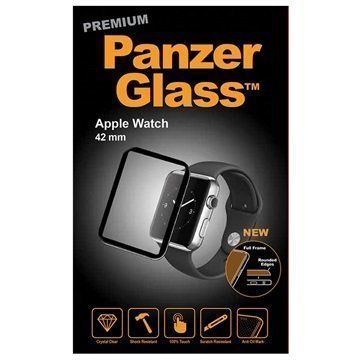 Apple Watch PanzerGlass Premium Full Frame Näytönsuoja 42 mm Musta