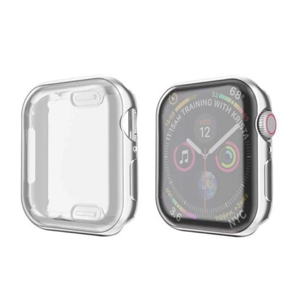 Apple Watch Series 1 2 & 3 42mm Suojakuori Hopea