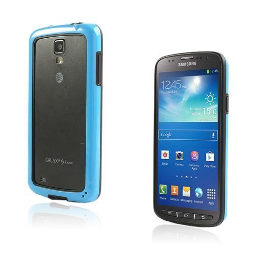 Arc Edge Samsung Galaxy S4 Active Bumper Musta / Sininen