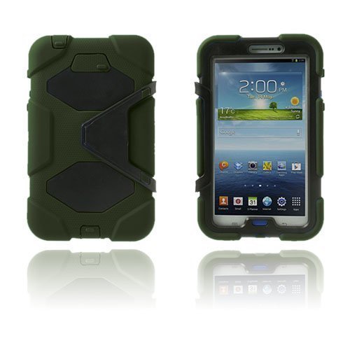 Armor Dark Green Samsung Galaxy Tab 3 7.0 Suojakuori