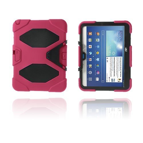 Armor Pinkki Samsung Galaxy Tab 3 10.1 Suojakuori