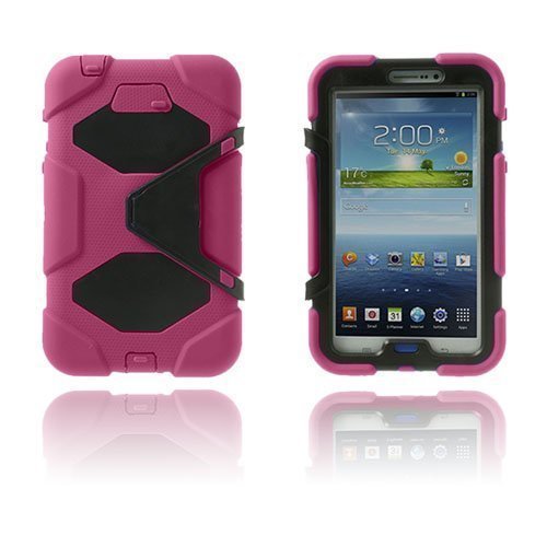 Armor Pinkki Samsung Galaxy Tab 3 7.0 Suojakuori