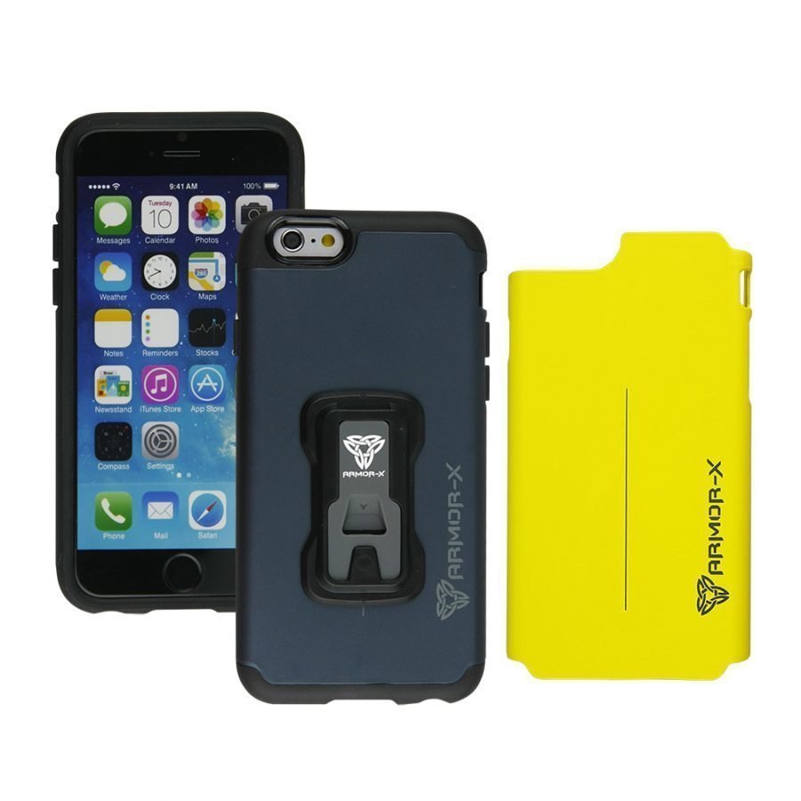 Armor-X Rugged Samsung Galaxy S5 Kotelo Keltainen & Musta