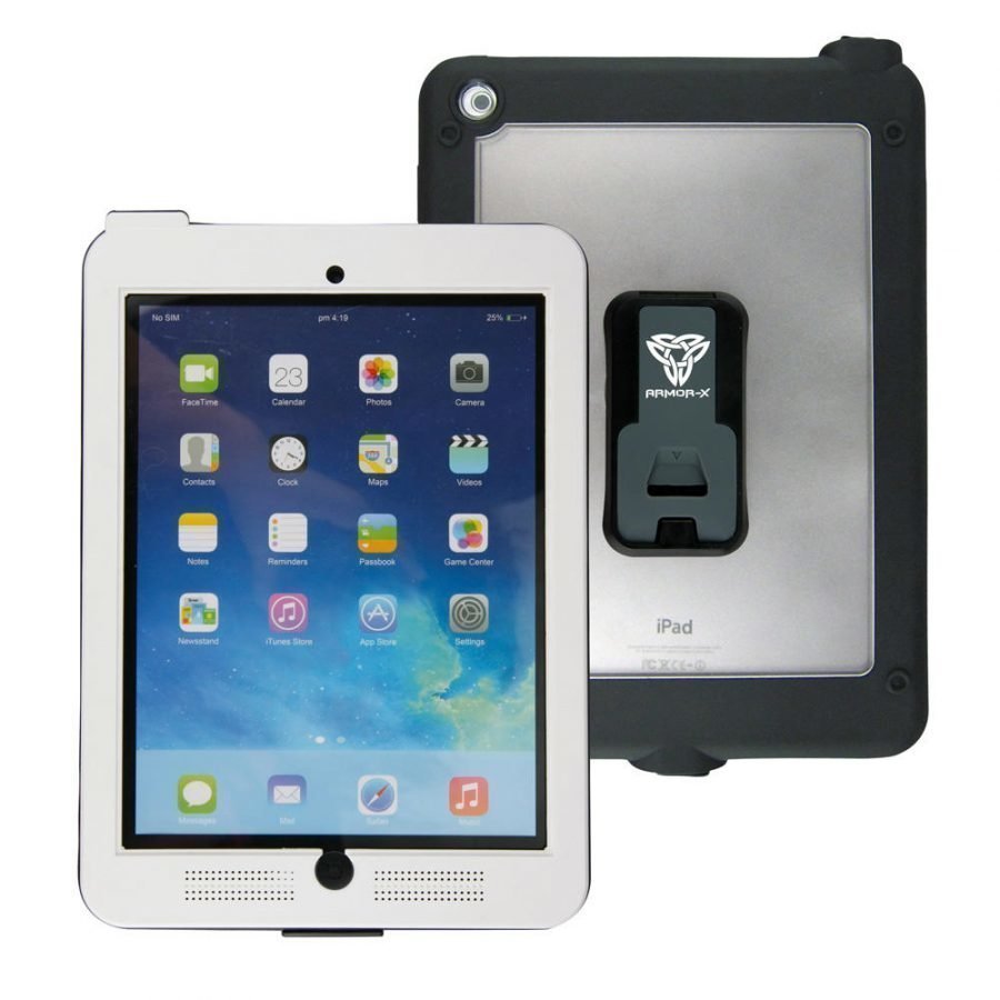 Armor-X iPad Air 1 tai 2 IPX7 Vedenkestävä Suojakotelo MX