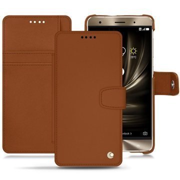 Asus Zenfone 3 Deluxe ZS570KL Noreve Tradition B Wallet Case Ruskea