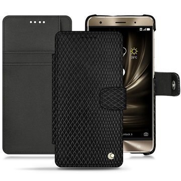 Asus Zenfone 3 Deluxe ZS570KL Noreve Tradition B Wallet Case Serpent Black