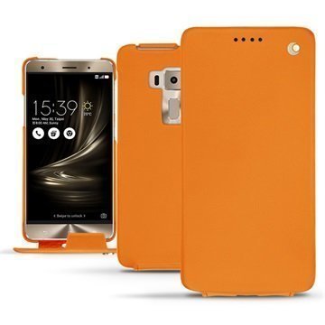 Asus Zenfone 3 Deluxe ZS570KL Noreve Tradition Flip Case Oranssi