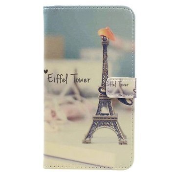 Asus Zenfone 3 Max ZC520TL Glam Wallet Case Eiffel Tower