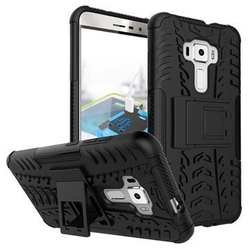 Asus Zenfone 3 ZE552KL Anti-Slip Hybrid Case Black