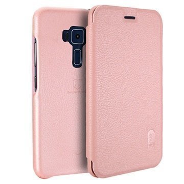 Asus Zenfone 3 ZE552KL Lenuo LeDream Läppäkotelo Pinkki