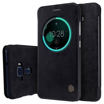 Asus Zenfone 3 ZE552KL Nillkin Qin Smart View Flip Case Black