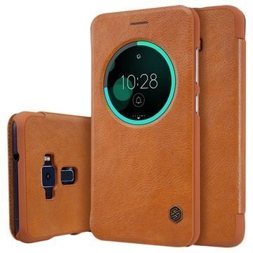 Asus Zenfone 3 ZE552KL Nillkin Qin Smart View Flip Case Brown