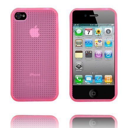 Atomic Läpikuultava Tpu Pinkki Iphone 4s Suojakuori