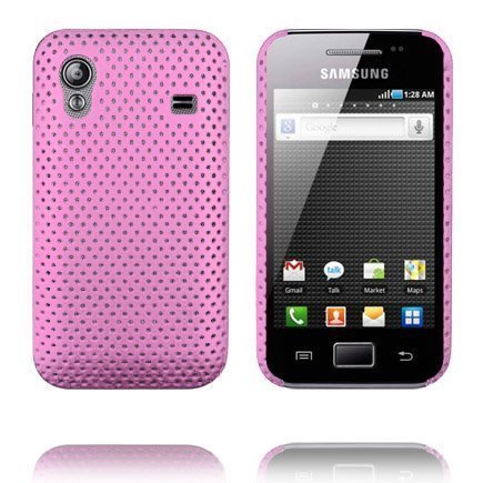 Atomic Vaaleanpunainen Samsung Galaxy Ace Suojakuori