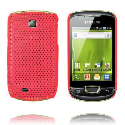 Atomic Vaaleanpunainen Samsung Galaxy Mini Suojakuori