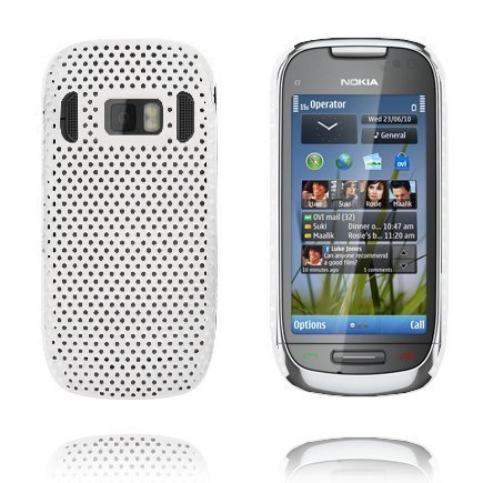 Atomic Valkoinen Nokia C7 Suojakuori