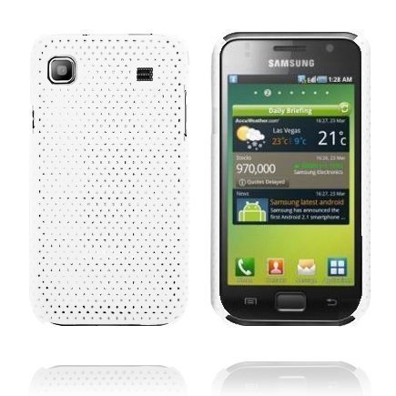Atomic Valkoinen Samsung Galaxy S Suojakuori