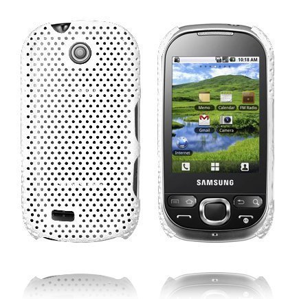Atomic Valkoinen Samsung I5500 Galaxy 5 Suojakuori