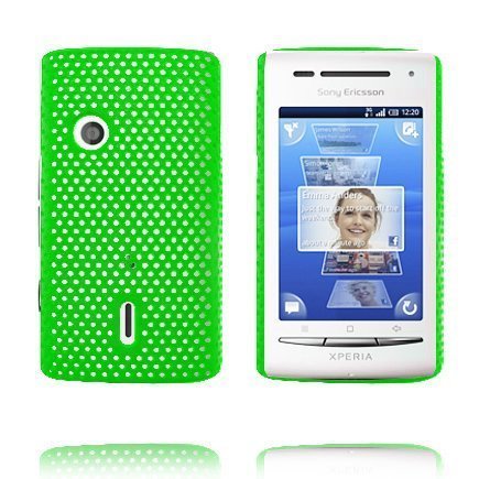 Atomic Vihreä Sony Ericsson Xperia X8 Suojakuori