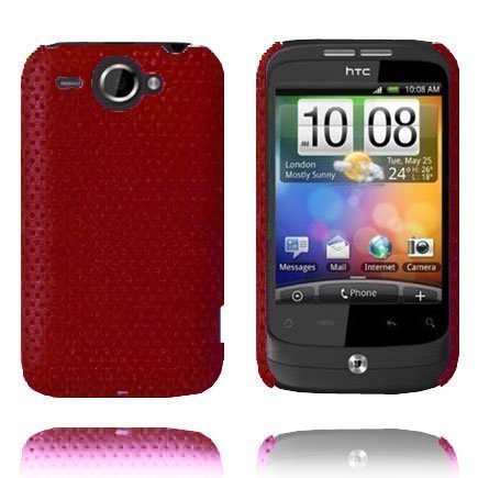 Atomic Viininpunainen Htc Wildfire G8 Suojakuori