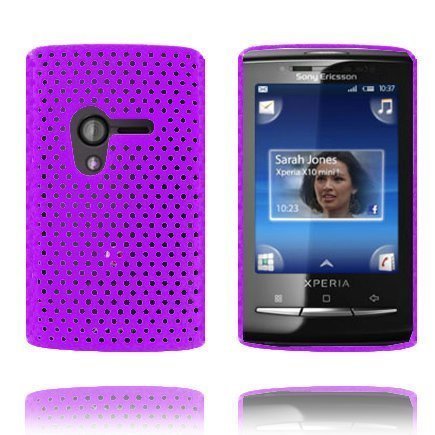 Atomic Violetti Sony Ericsson Xperia X10 Mini Suojakuori