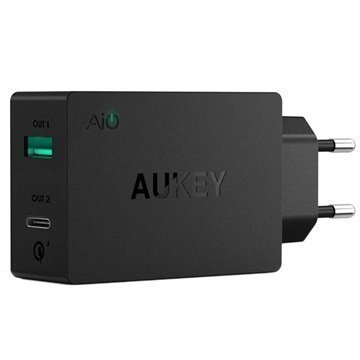 Aukey PA-Y2 Qualcomm Quick Charge 3.0 Type-C Wall Charger 6A