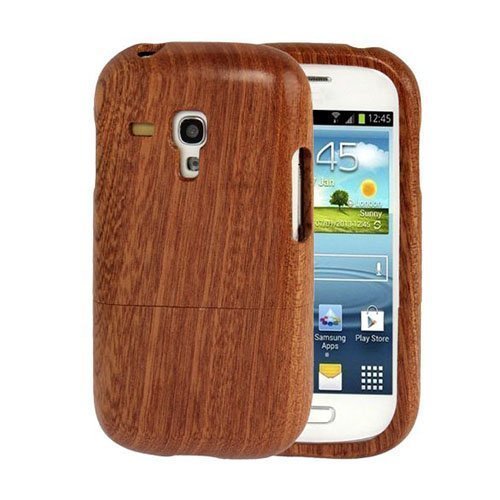 Authentic Ruskea Samsung Galaxy S3 Mini Puinen Suojakuori