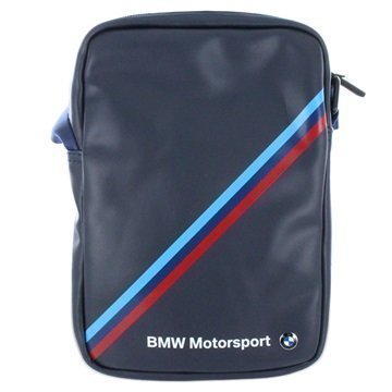 BMW Motorsport Tablet Shoulder Bag 7 8 Black